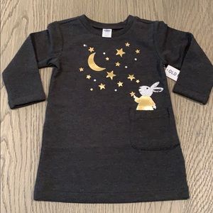 Old Navy Gray 12-18 month Long-sleeved dress